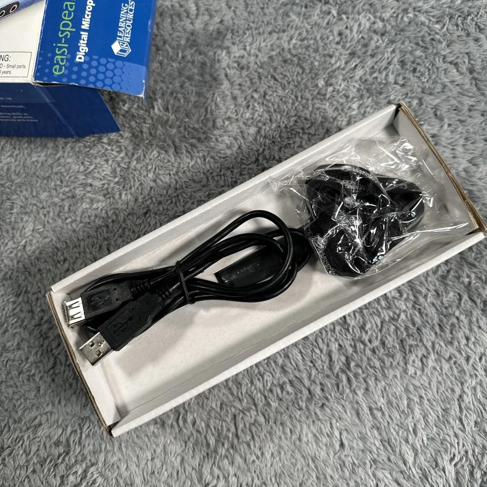 Easi Speak Pro Digital Microphone By Learning Resources NEW Teaching Aid Records